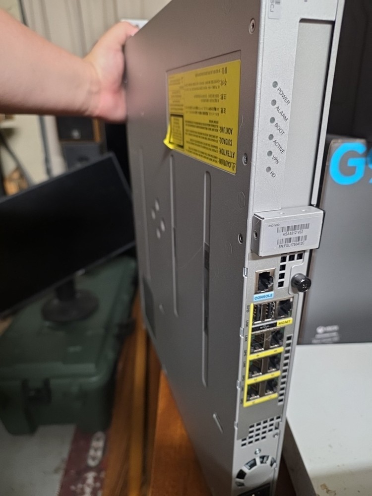 Cisco ASA 5512-X Adaptive Security Appliance Firewall (Untested)