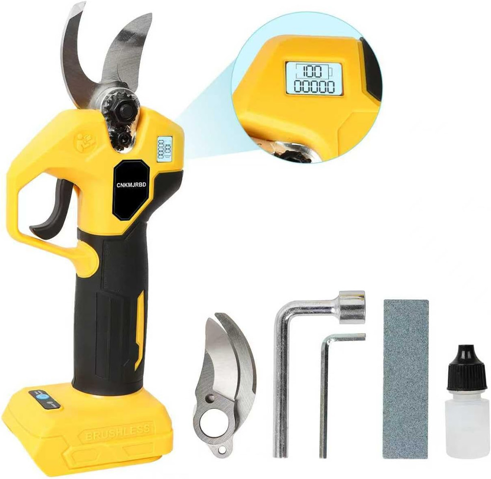 Pruning Shears Compatible with Dewalt 20V Battery, Brushless Cordless Pruning Sh