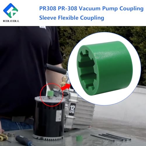 PR308 PR-308 Vacuum Pump Coupler Sleeve Flexible Coupler Replace for DV-3E DV