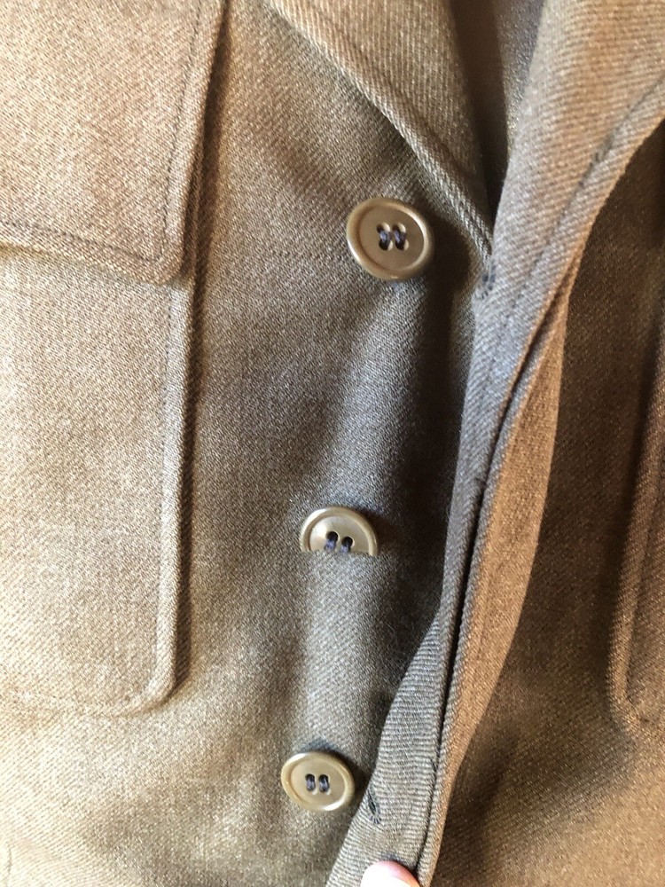 WWII Ike Jacket Honorable Discharge Patch Army Tech Patch