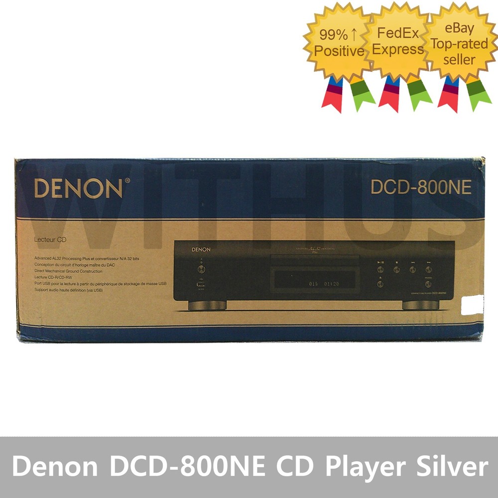 Denon DCD-800NE CD Player Silver AC 220V / 60Hz Only - Tracking