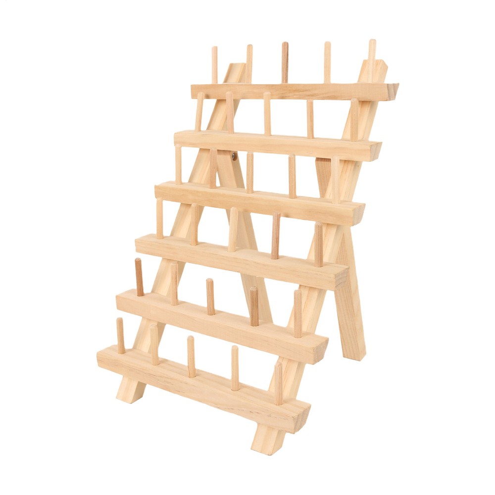 Sewing Thread Rack Spools Roll Sewing Needlework Tools Space Saving Storage