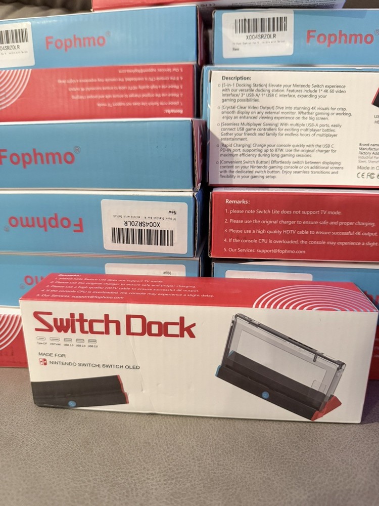 Docking Station For Nintendo Switch/ Switch OLED. (New)