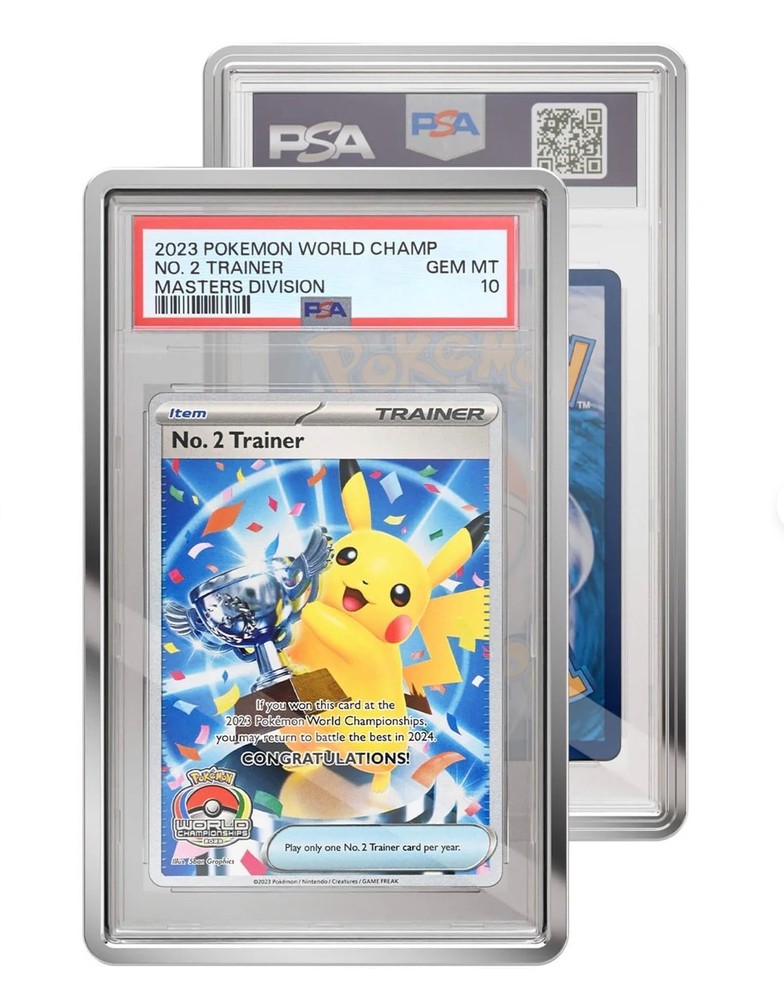 GradedGuard Metallic PSA Graded Card Case Guard Protector SILVER METALLIC