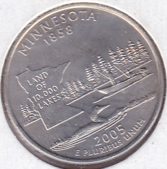 2005-P Minnesota State Quarter