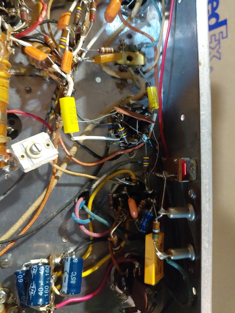 Hallicrafters S - 38D Rec. I WAS TOLD NEW TUBES AND RECAP Part Not Working