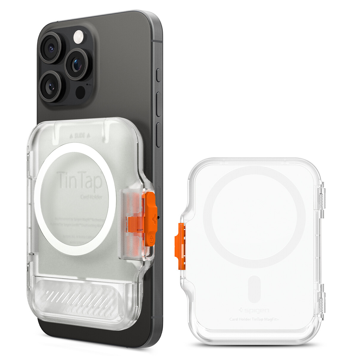 Spigen [Tintap (MagFit+)] Hard Shell MagSafe Card Holder