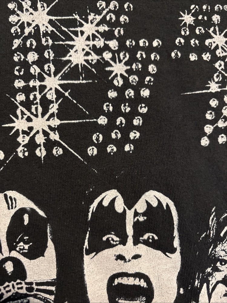 Rare KISS Self Titled Artwork Tour Shirt, Size 3X