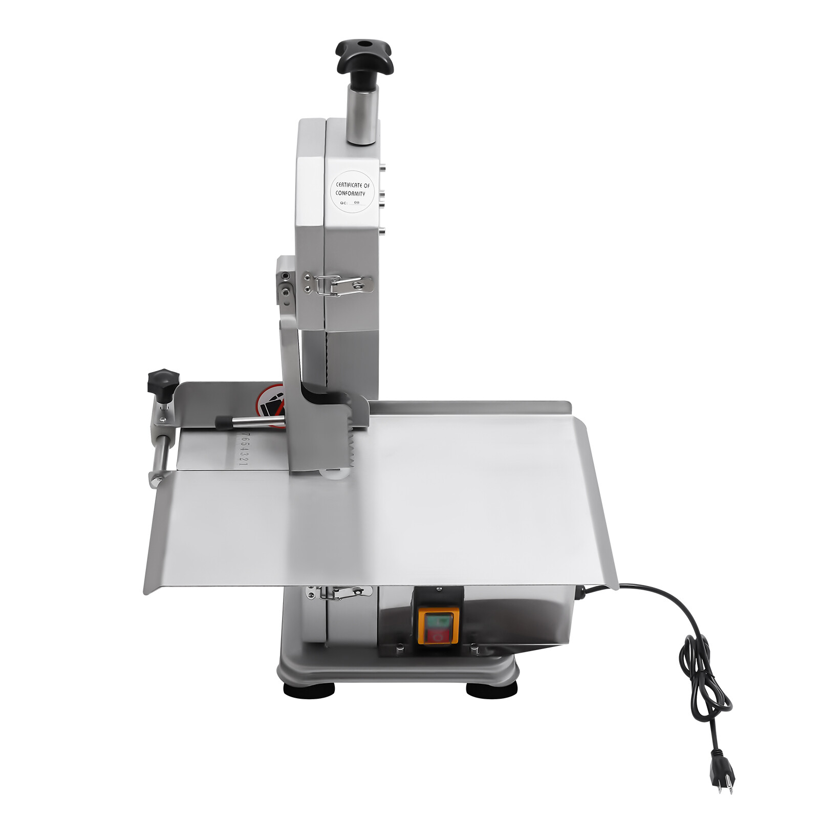 650W Electric Commercial Frozen Meat Bone Saw Butcher Band Saw Cutting Machine