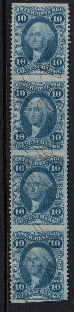 U.S. - R36b - Strip of 4 - Used