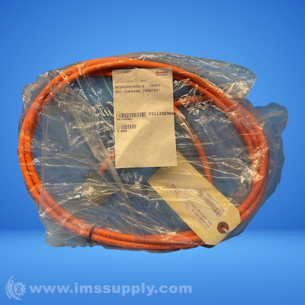 Rexroth R911336966 RKG4200/003,0 Encoder Cable FNFP