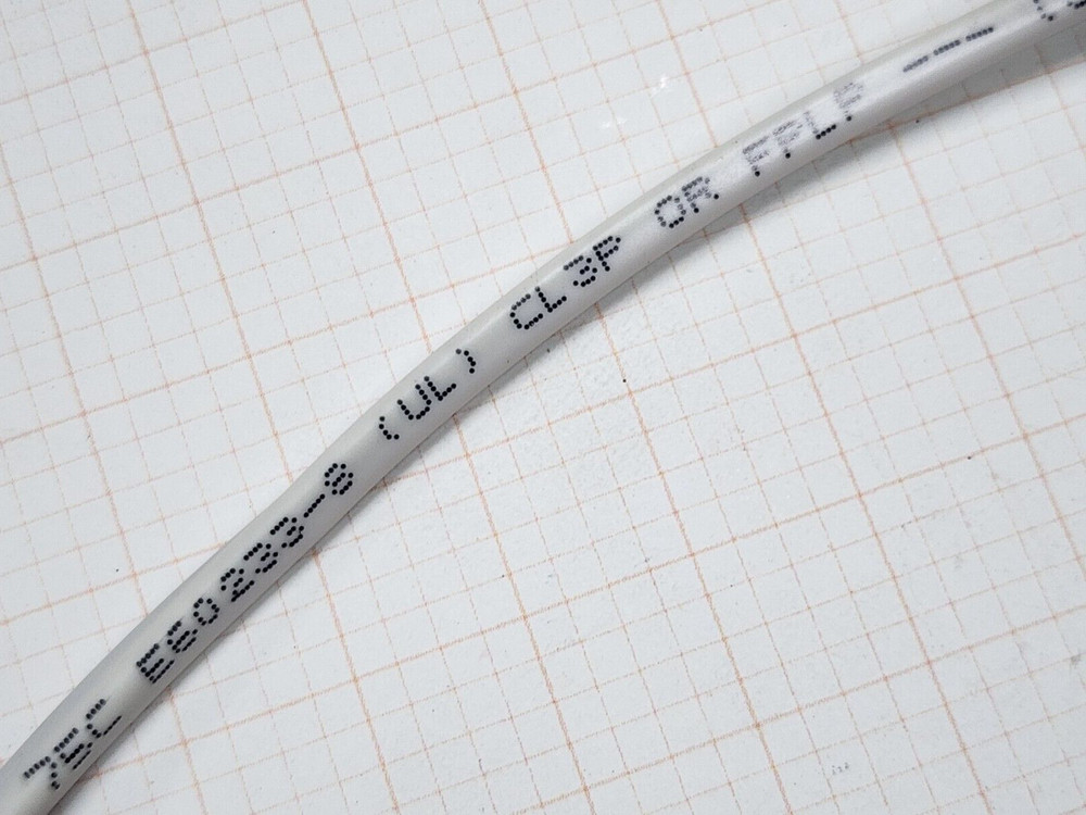 Carol E3043S 16/3C Plenum Media/Communication/Control Cable CMP White /50ft