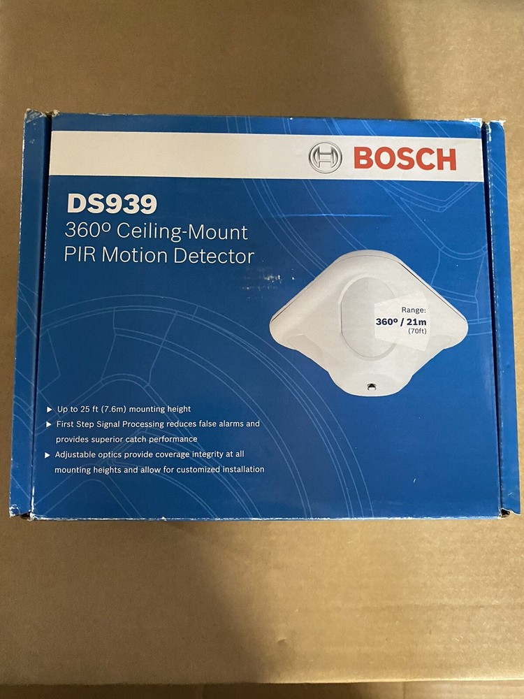 BOSCH DS939 360 DEGREE CEILING MOUNT PIR MOTION DETECTOR