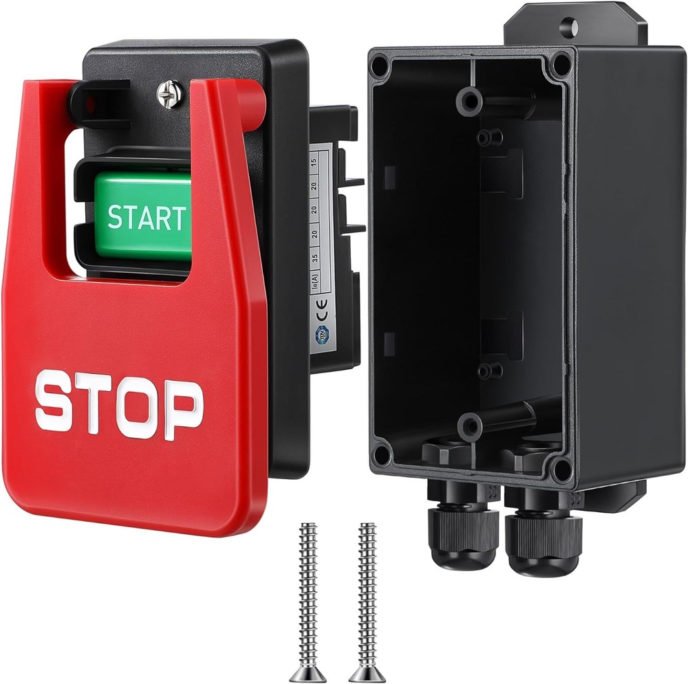 1Set 120/230V Single Phase On/Off Switch, Efficient 120V 2HP Switch On Off,