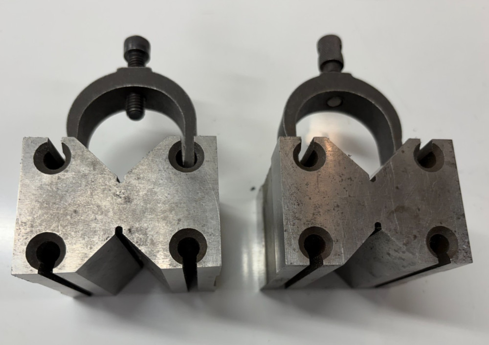 PPS Precision Setup V Vee Block Set 63×45×70mm Machinist Surface Grind