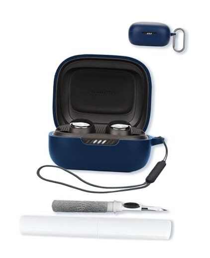 Case for JBL Live Pro 2 - True Wireless Noise Cancelling Earbuds,Soft Blue