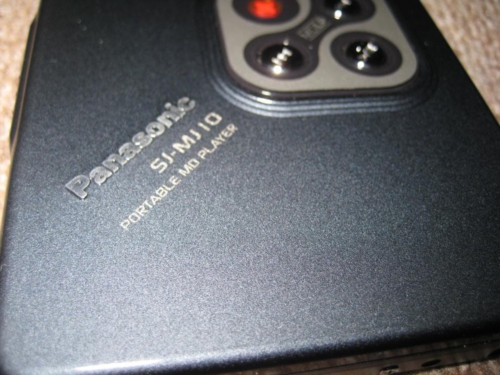 Panasonic SJ-MJ10 Portable MD Player Used