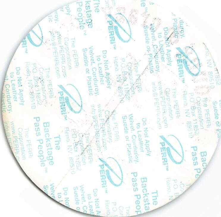 Neil Young Backstage Pass Green Guest Cloth Variant