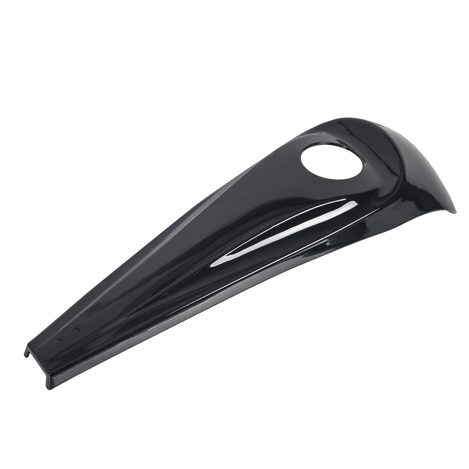 For Harley Street Glide 08-23 Glossy Black Dash Fuel Console Gas Tank Cap Cover