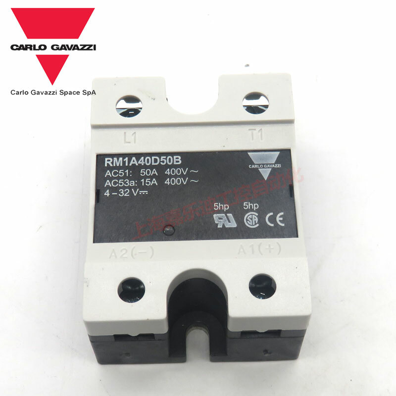 CARLO GAVAZZ Solid State Relay RM1A40D50B 50A DC control AC