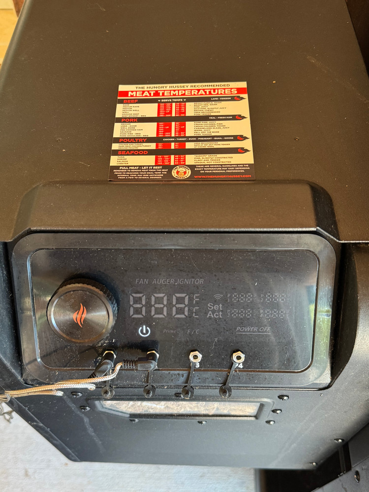 Meat Temperature Chart Magnet