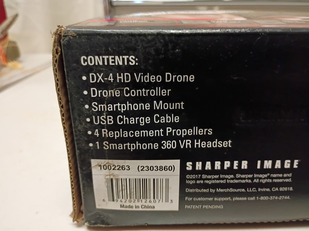 LNIB | Sharper Image FPV Streaming Drone With VR Headset DX-5