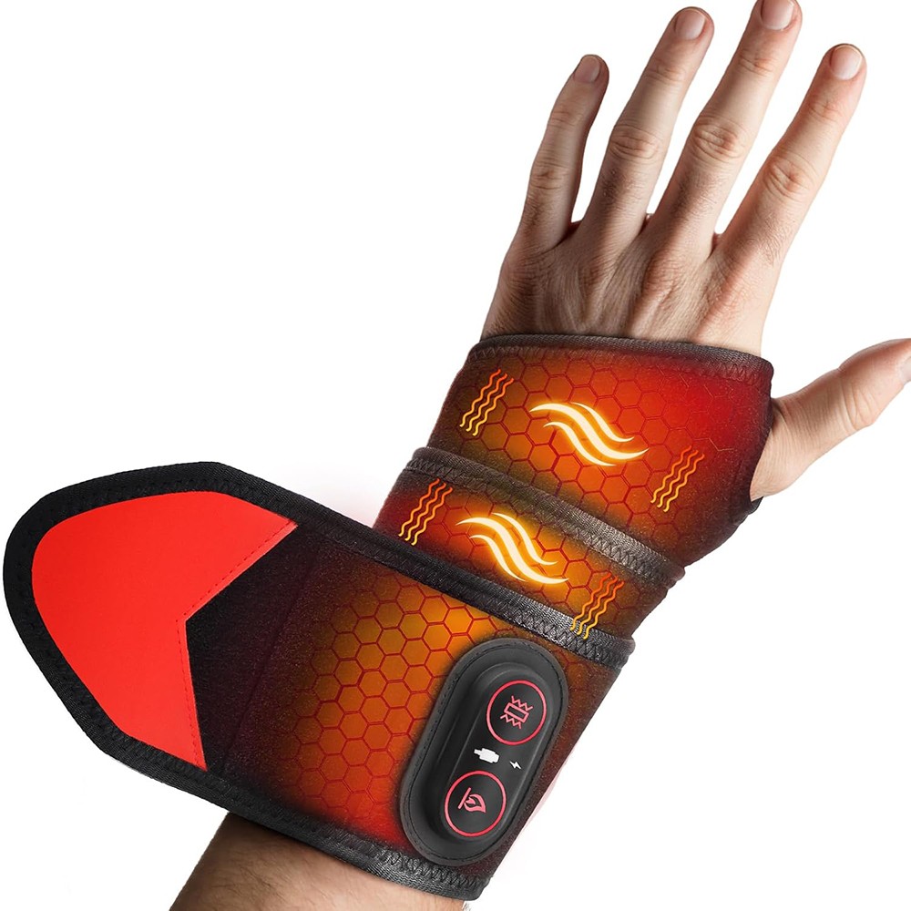 660nm&850nm Infrared Red Light Therapy Belt Wrap Pad For Wrist Joint Pain Relief