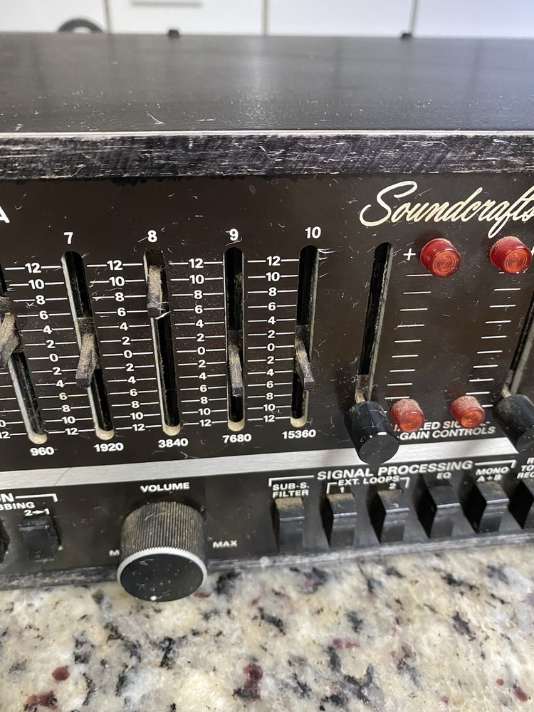 Soundcraftsmen SP 4001 Preamplifier-Equalizer **READ**