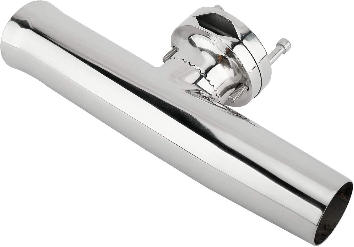 4 Pack Boat Fishing Rod Holder Tournament Style Clamp on for Rails 1-1/4" to 2"