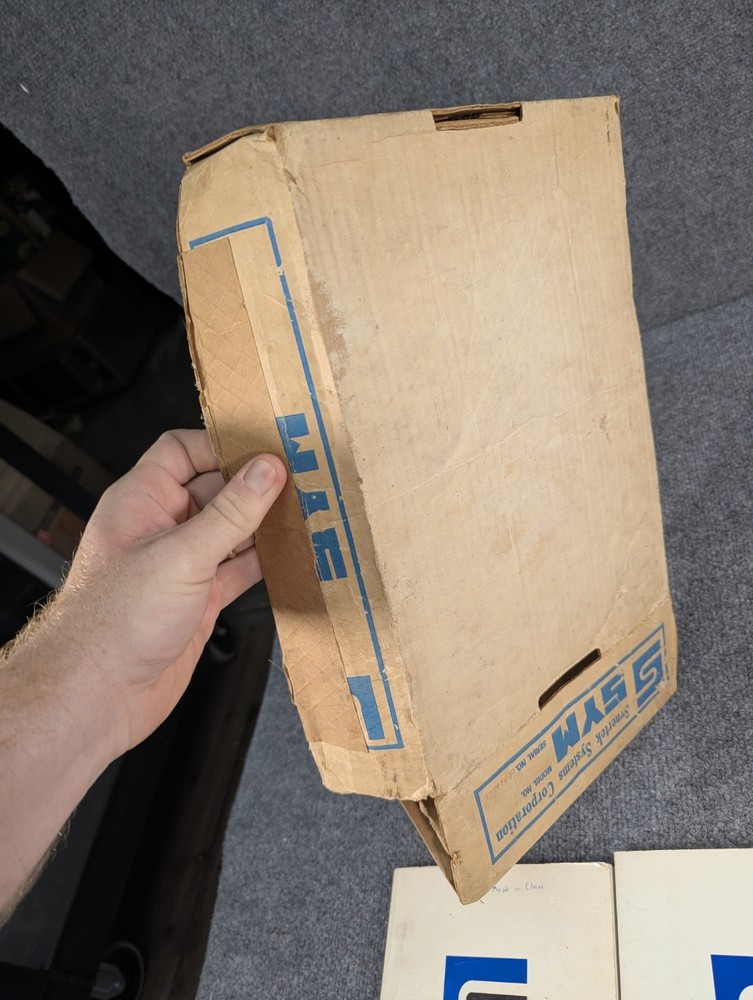 Synertek Systems Corporation SYM-I Microcomputer System-Orig. Box and Papers