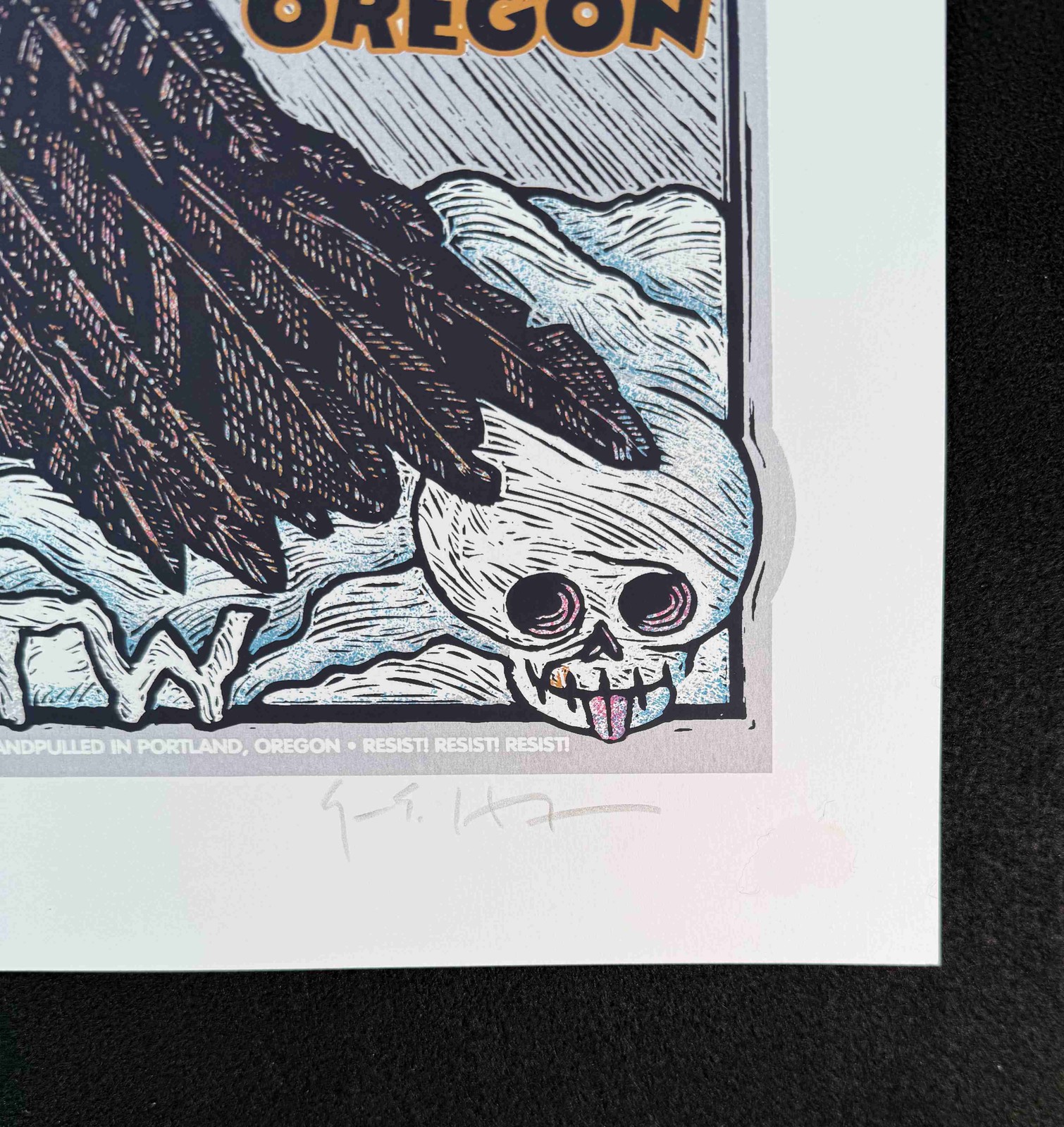 X Exene, DJ, Billy, John + The Delines Crystal Ballroom 2025 Signed Gary Houston