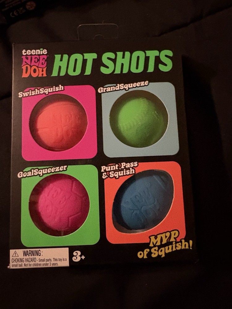 NeeDoh Hot Shots 4pk