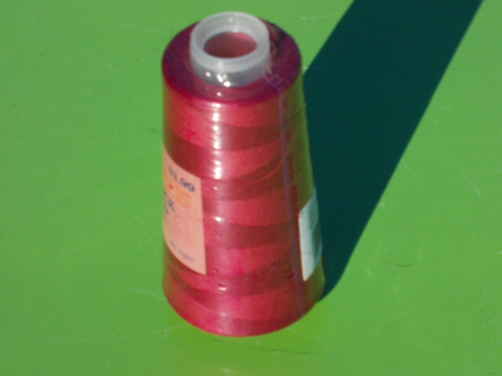OVERLOCK THREAD SPOOL 100% SPUN POLYESTER 3000 YDS PRICED SEW RIGHT