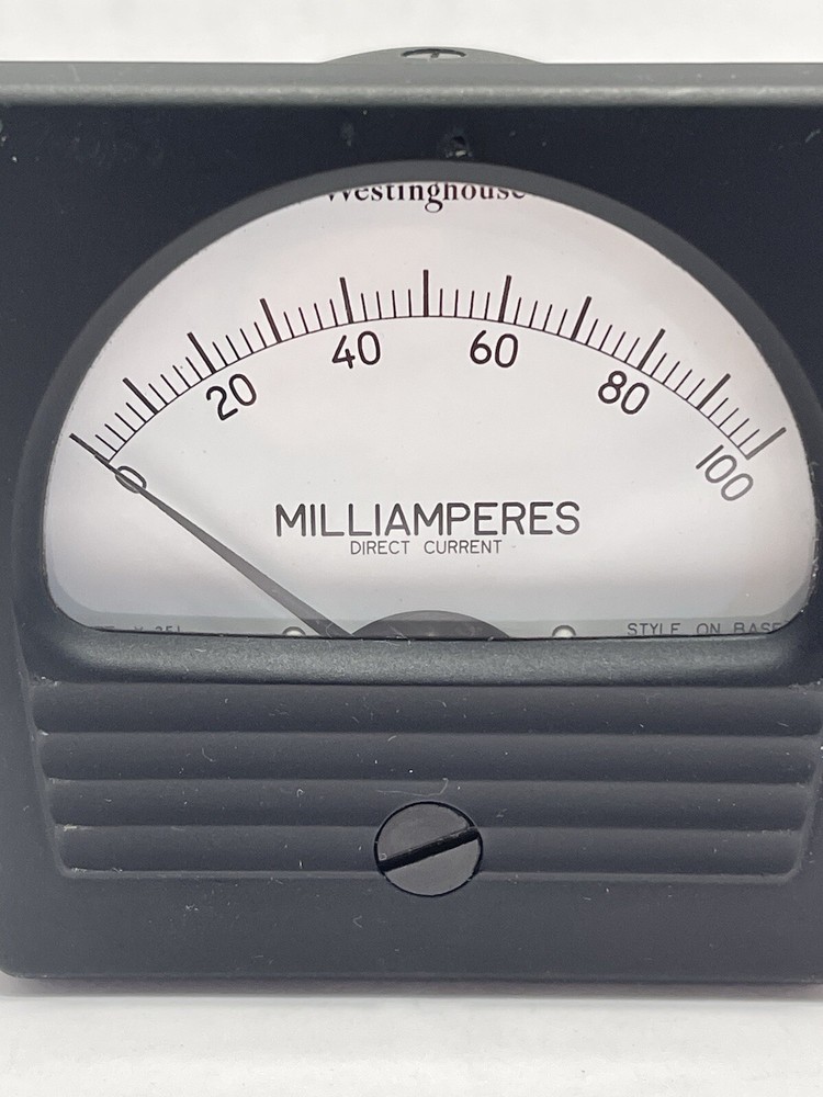 Simpson 0-100 Milliamperes Gauge