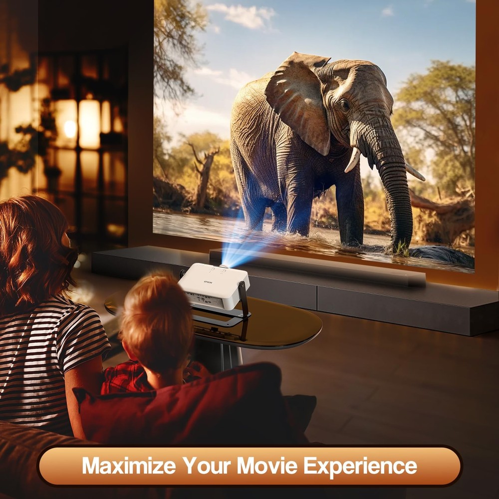 Desktop Projector Mount Ceiling Stand 360 Adjustable 1/4 Screw LED LCD Video