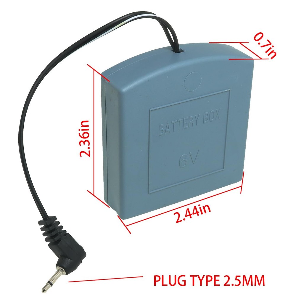 Safe Box Emergency Battery Box External Battery Double Connector Universal Sa...