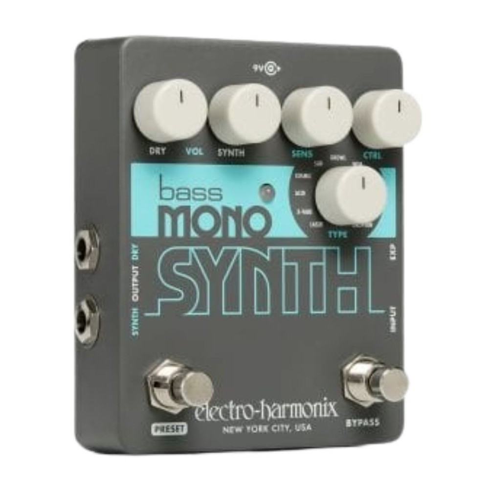Electro Harmonix Bass Mono Synth Effects Pedal TONE