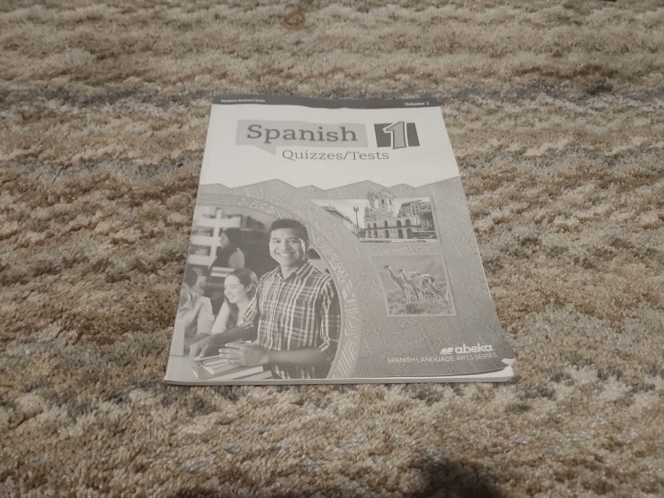 Abeka Student Spanish 1 Volume 1 Quizzes/Tests
