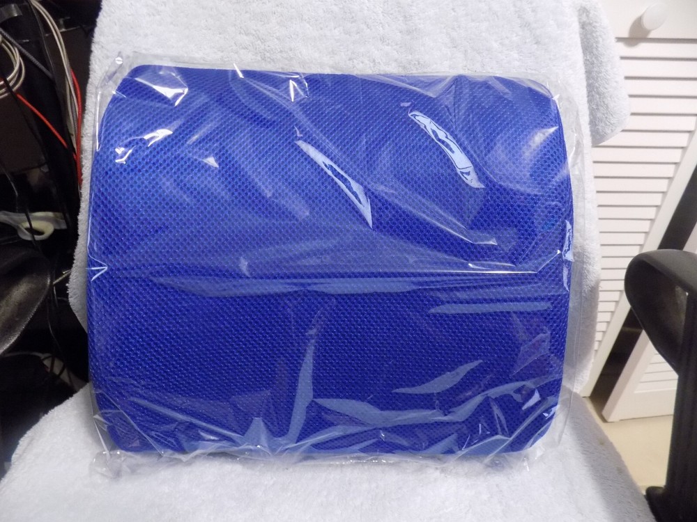 Handy Solutions Blue Lumbar Cushion New In Box