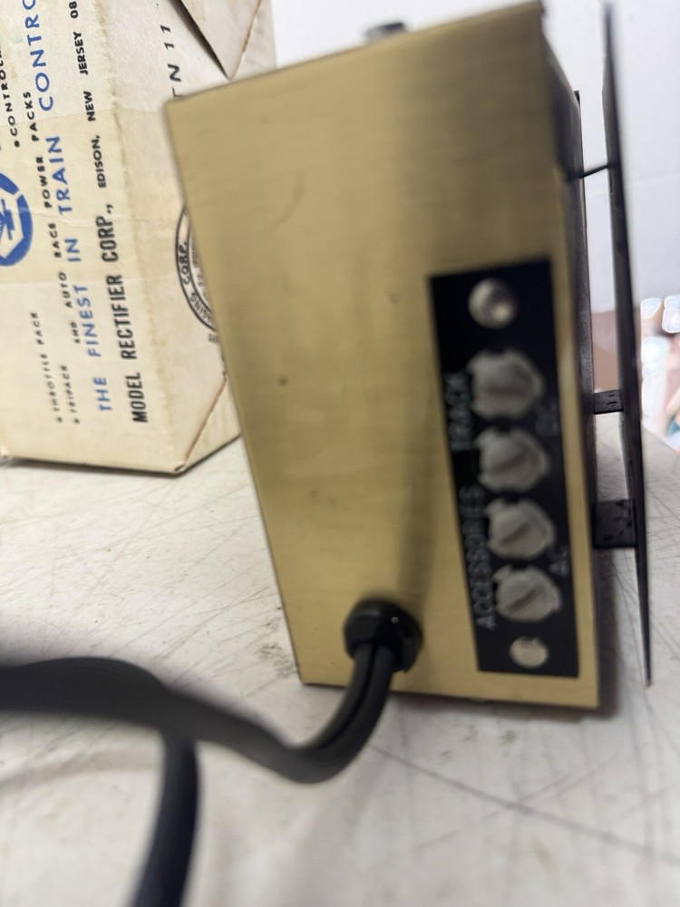 VINTAGE Trainpack GOLD HO Transformer Model Rectifier Co.with Box
