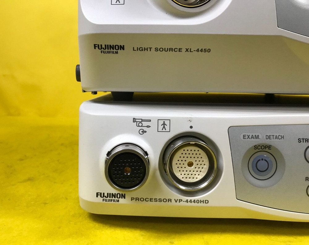 Fujinon System Processor VP-4440 HD & Light Source XL-4450 w/ Keyboard & Cable