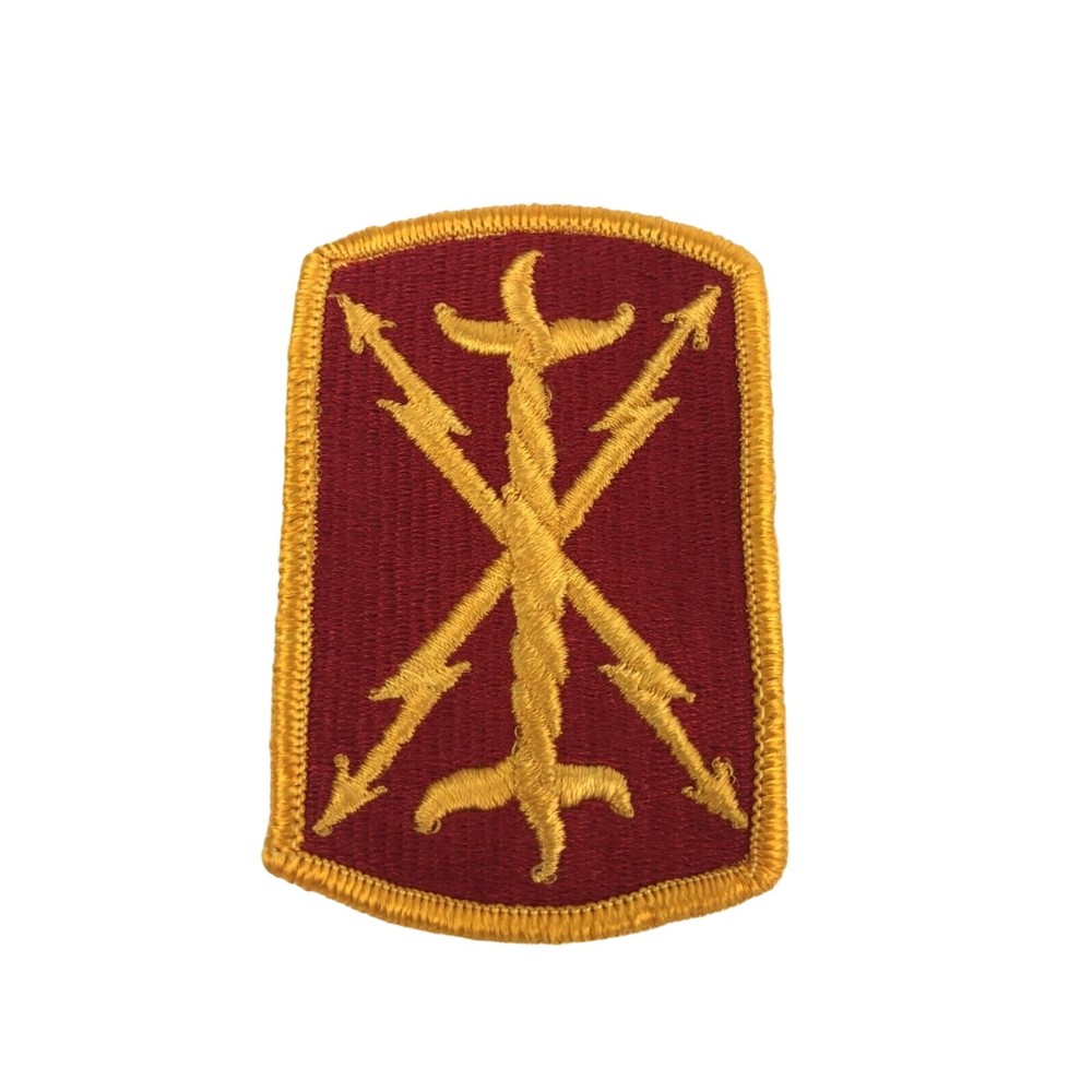 NEW 17TH FIELD ARTILLERY BRIGADE "THUNDERBOLT" Hk & Loop Color Uniform Patch 3"
