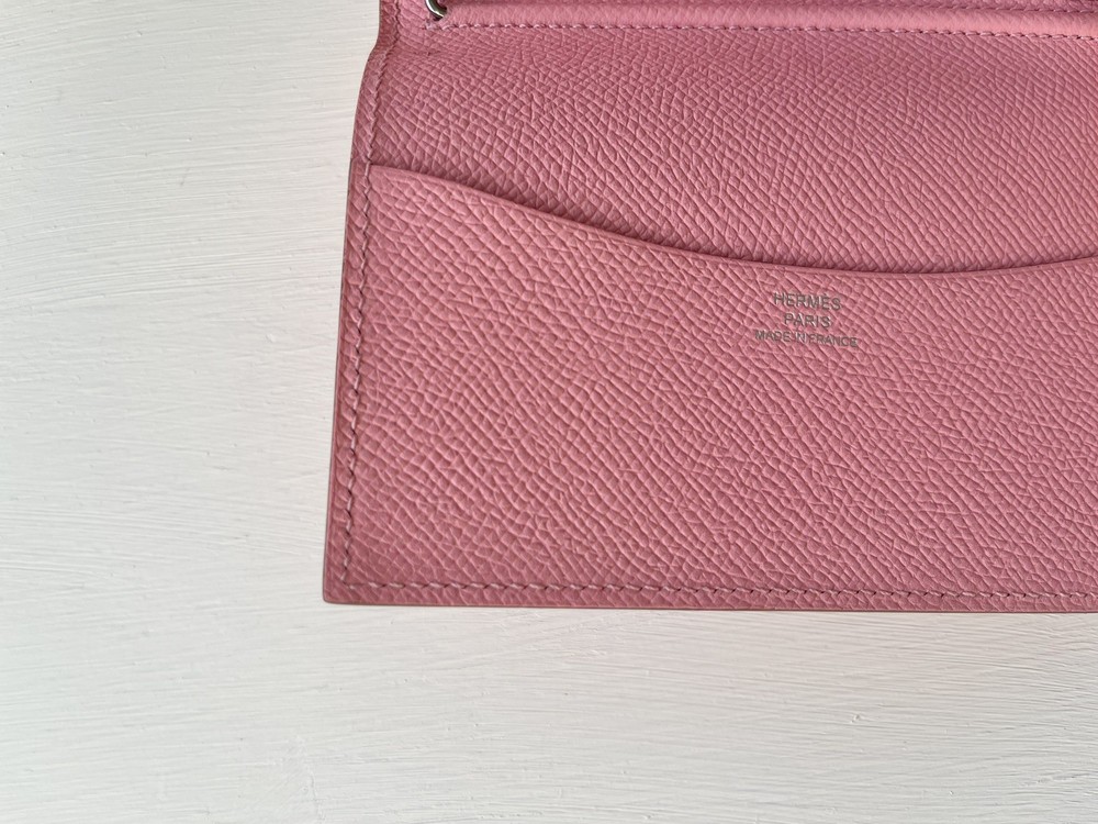 [Authentic] HERMES Agenda Notebook Cover Pink - Stamp □P (2012)