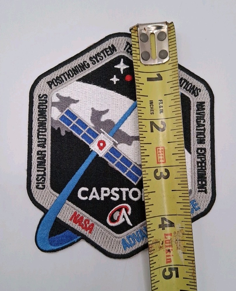 NASA Capstone Cubesat Lunar Orbit Gateway Space Station Test Mission Patch