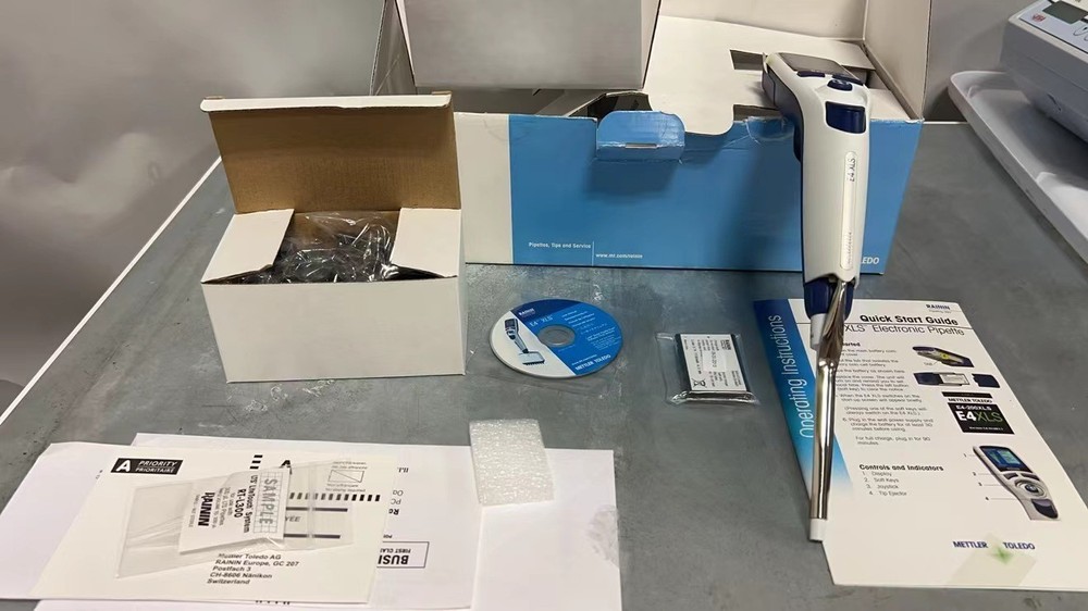 RAININ E4 Electronic Pipette, LTS E4-300XLS+, 20-300uL