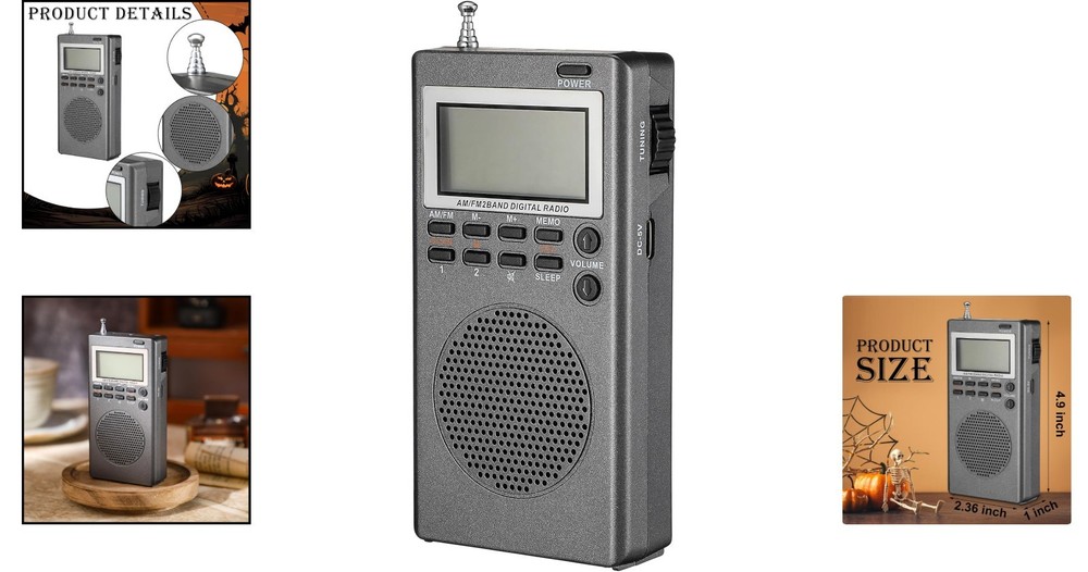 Compact Ghost Box with Clear Sound & Easy Navigation for Paranormal Enthusiasts