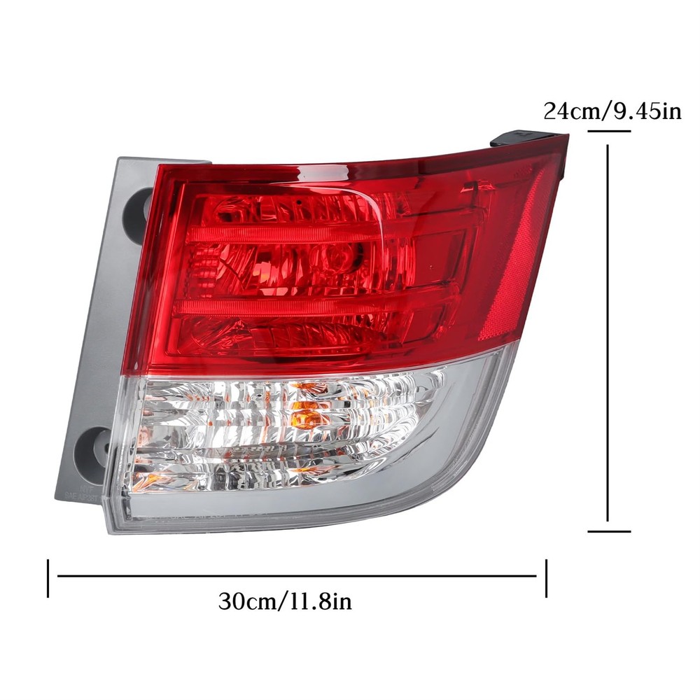 Outer Tail Light Passenger Right Side for Odyssey 2014 2015 2016 2017 HO2805104