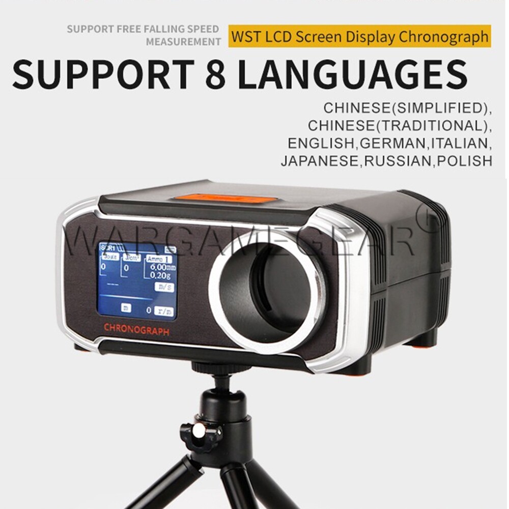 LCD Screen Shooting Chronograph Tester Airsoft Shooting Screen Velometer Speed