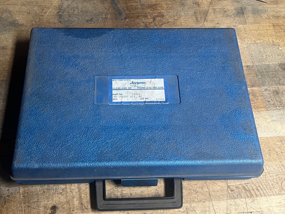 Jergens keylocking inserts repair kit 25949 pre owned