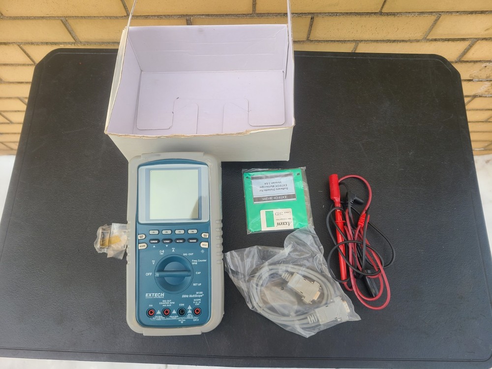 Extech Multiscope 381285 Handheld Multimeter with Graph Display